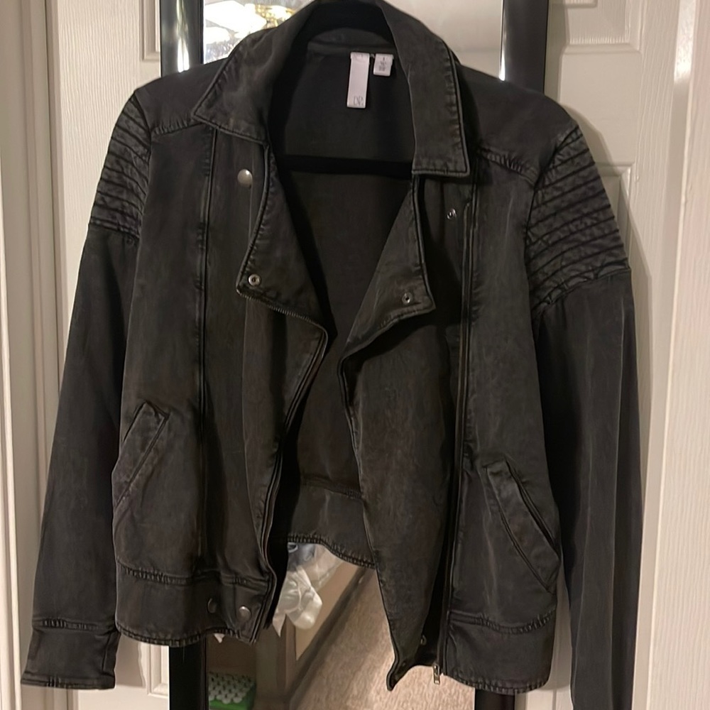 NWOT BP Nordstrom Cotton Moto Jacket ~ Small